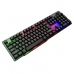 Toetsenbord Krux Solar Zwart Multicolour QWERTY