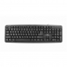 Tastiera Titanum TKR101 Nero Monocromatica Inglese Russo QWERTY