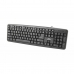 Clavier Titanum TKR101 Noir Monochrome Anglais Russe QWERTY