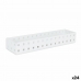 Contenitori per Cassetti Confortime Bianco 27,6 x 6,6 x 4,3 cm (24 Unità)