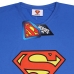 Tricou cu Mânecă Scurtă Superman Logo Albastru Unisex