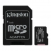 Κάρτα Μνήμης Micro SD με Αντάπτορα Kingston SDCS2 100 MB/s