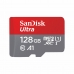 Micro SD geheugenkaart met adapter SanDisk SDSQUNR-128G-GN3MA C10 80 MB/s-100 MB/s