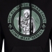 Herenhoodie The Mandalorian Wear Beskar Zwart