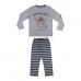 Pijama Infantil Harry Potter Gri