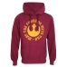 Hanorac cu Glugă Unisex Star Wars May The Force Be With You Bordo