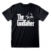 Μπλούζα με Κοντό Μανίκι The Godfather Logo Μαύρο Για άνδρες και γυναίκες