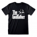 Tričko s krátkým rukávem The Godfather Logo Černý Unisex