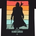 Rövid ujjú póló The Mandalorian Spectrum Fekete Unisex