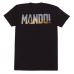 Maglia a Maniche Corte The Mandalorian Row of Helmets Nero Unisex