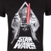 T-shirt med kortärm Star Wars Galaxy Portal Svart Unisex