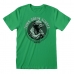 Kurzarm-T-Shirt Star Wars Yoda Think Green grün Unisex