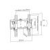 Stenski nosilec GEMBIRD WM-42T-02 23