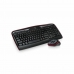 Toetsenbord en draadloze muis Logitech MK330 Zwart