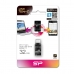 USB stick Silicon Power Mobile C31 USB 3.1 USB-C OTG 32 GB Zwart Zwart/Zilverkleurig (1 Stuks)