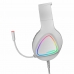 Casque avec Microphone Gaming Mars Gaming MH222 Blanc