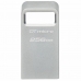 USB-tikku Kingston DataTraveler DTMC3G2 256 GB Musta Hopeinen 256 GB