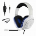 Hoofdtelefoon met microfoon The G-Lab KORP-COBALT-W Wit Wireless