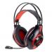 Auriculares con Micrófono Esperanza EGH420R Negro Rojo