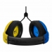 Auricolari con Microfono PDP 500-162-YLBL-NA Giallo Azzurro Nero