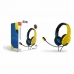 Auricolari con Microfono PDP 500-162-YLBL-NA Giallo Azzurro Nero