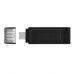 Memória USB Kingston 70 Preto 64 GB (1 Unidade)