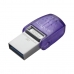 Pendrive Kingston DTDUO3CG3/128GB Noir Violet Acier 128 GB Otros