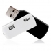 Minnessticka GoodRam UCO2 USB 2.0 Vit/Svart USB-minne