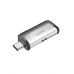 USB-stik SanDisk SDDDC2-128G-G46 Sort Sort/Sølvfarvet Sølvfarvet 128 GB
