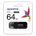 Memória USB Adata AUV240-64G-RBK 64 GB Preto