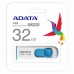 Memorie USB Adata AC008-32G-RWE 32 GB Alb Albastru/Alb