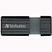 Clé USB Verbatim PinStripe Noir 64 GB