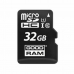 Mikro SD atminties kortelė su adapteriu GoodRam M1AA-0320R12 10 klasė UHS-I 100 Mb/s Juoda 32 GB