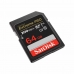 Micro-SD Minneskort med Adapter SanDisk Extreme PRO 64GB Svart 64 GB