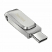 Memoria USB SanDisk Ultra Dual Drive Luxe 512 GB Acciaio 512 GB (1 Unità)