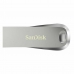 Pamięć USB SanDisk Ultra Luxe Srebrzysty 128 GB (1 Sztuk)