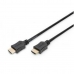 HDMI-kabel Digitus by Assmann AK-330107-100-S Sort 10 m