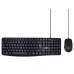 clavier et souris Ewent EW3006 Noir Espagnol Qwerty