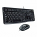 Tastatur og mus Logitech 920-002550 USB Sort Spansk qwerty