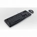Tastatur mit Maus Logitech 920-002550 USB Schwarz Qwerty Spanisch
