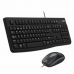 Klaviatūra un Pele Logitech 920-002550 USB Melns Spāņu Qwerty