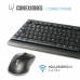 Clavier et souris sans fil iggual WMK-Business