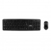 clavier et souris Nilox NXKME000003 USB Espagnol Qwerty