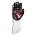 Men's Driving Gloves Sparco Λευκό Κόκκινο/Μαύρο