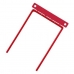 Clip Elba D-Clip Binding Rood Kabel 100 Onderdelen