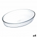 Vas pentru Cuptor Ô Cuisine Ocuisine Vidrio Transparent Sticlă Oval 40 x 28 x 7 cm (4 Unități)