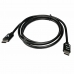 Cable USB C V7 V7USB2C-1M           Negro