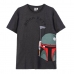 Kortærmet T-shirt til Mænd Boba Fett Grå Mørkegrå Voksne