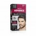 Barvicí krém Llongueras Men Advance Polopermanentní 02- Černý (4 pcs)