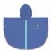 Wodoodporne Ponczo z Kapturem Stitch Niebieski